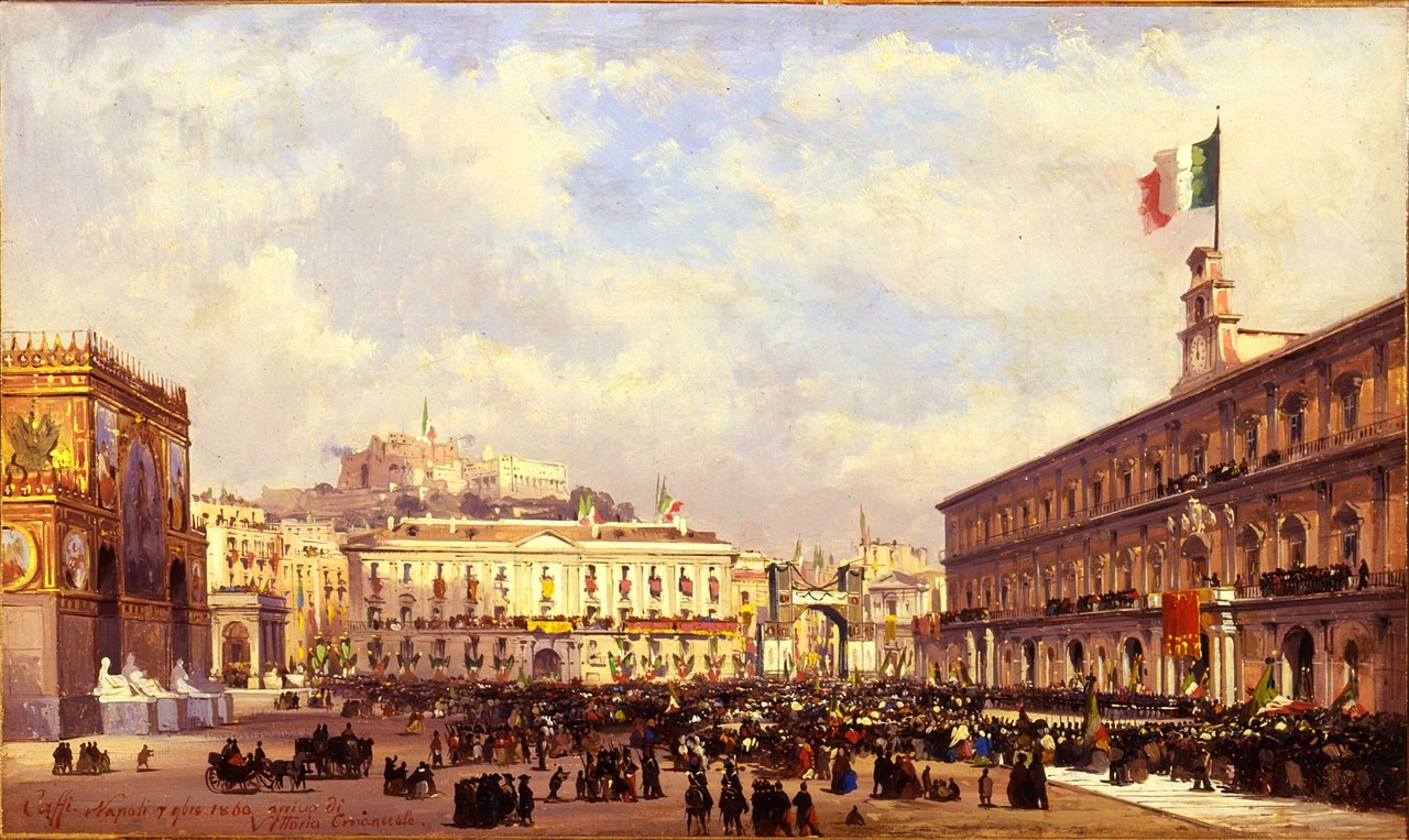 Vittorio Emanuele a Napoli